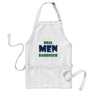 Real Mannen Barbeque Standaard Schort