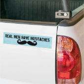 Real Mannen Bumpersticker (Op Truck)