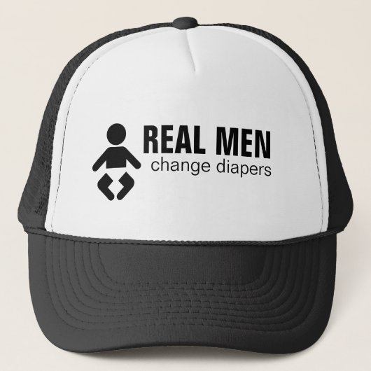 Real Mannen Change Diapers Pet (Voorkant)