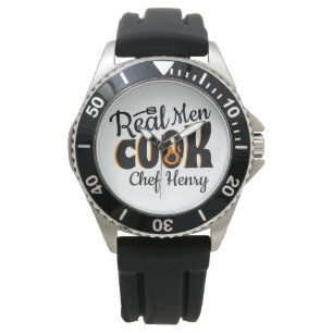 Real Mannen Cook Horloge