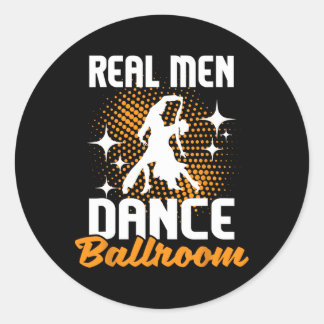 Real Mannen Dance Ballroom - Dancing Partner Dance Ronde Sticker