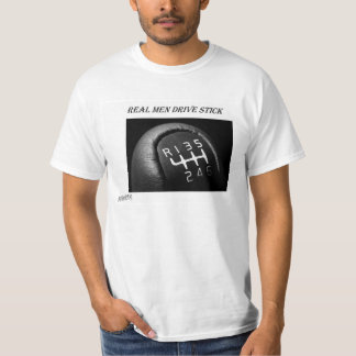 Real Mannen Drive Stick T-shirt