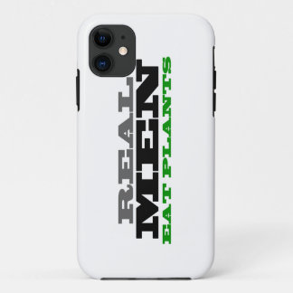 REAL MANNEN EAT PLANTEN iPhone case