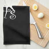 Real Mannen Love Cats Logotype Theedoek (Quarter Fold)