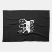 Real Mannen Love Cats Logotype Theedoek (Horizontaal)