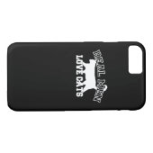 Real Mannen Love Cats Statement Case-Mate iPhone Case (Achterkant (Horizontaal))
