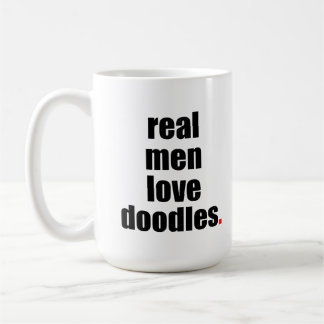 Real Mannen Love Doodles Mok