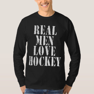 Real Mannen Love Hockey T-shirt