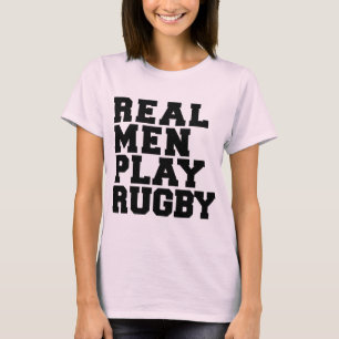 Real Mannen Play Rugby T-shirt