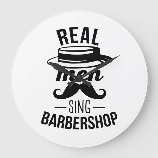 Real Mannen Sing Barbershop Grote Klok (Voorkant)