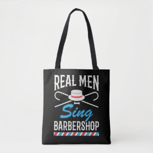 Real Mannen Sing Barbershop Quartet Singer Draagtas