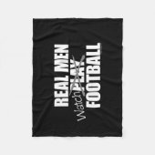 Real Mannen Watch Fleece Deken (Voorkant)