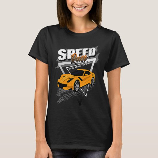 Real Männer fahren Diesel V8 Loud Exhaust bewaart  T-shirt (Voorkant)