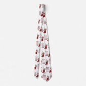 Real Mean Draag Kilts Funny Scottish Bagpiper Stropdas (Achterkant)