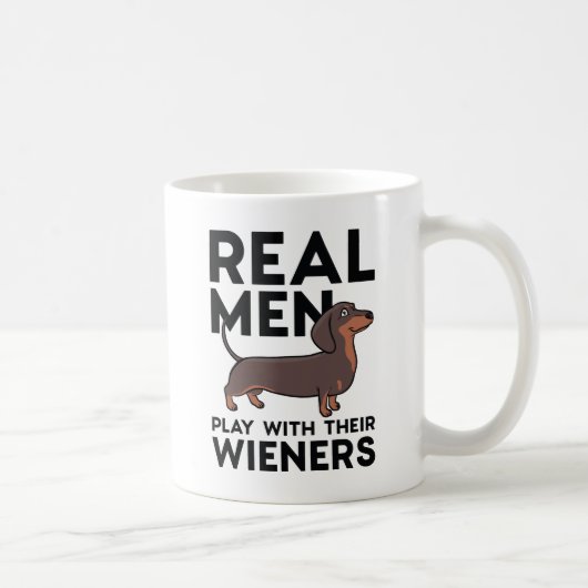 Real Men Wieners Koffiemok (Rechts)
