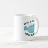 Real Mermaids hebben curven Koffiemok (Voorkant rechts)