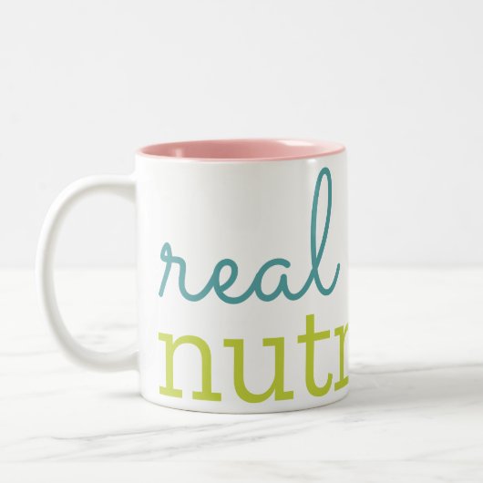 Real Mom Nutrition Twee-Tone Mok (11 oz) (Links)
