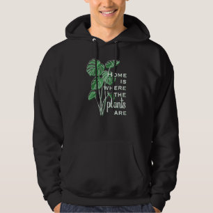 Real Monstera Deliciosa Plant Huis Plant Venster L Hoodie