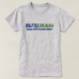 Real Musicians van Bluegrass Musicians slechts ruw T-shirt
