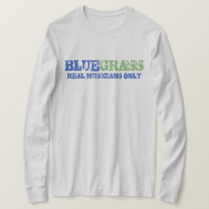 Real Musicians van Bluegrass Musicians slechts ruw T-shirt