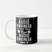 Real O Engineer Sound Engineering Funny Quote  Koffiemok (Links)