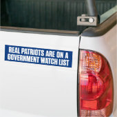 Real Patriots Bumpersticker (Op Truck)