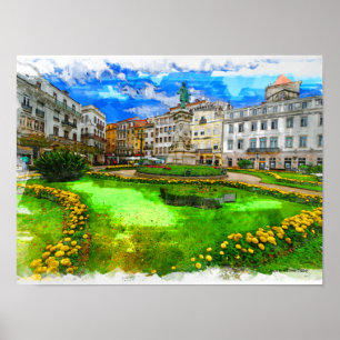 Real Portugal — Coimbra Poster