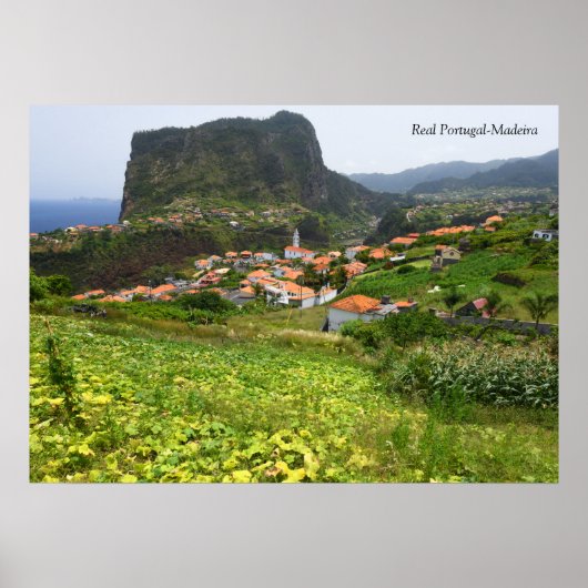 Real Portugal — Madeira Poster (Voorkant)