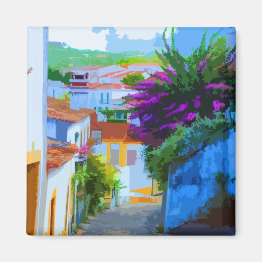 Real Portugal - Obidos Magneet (Voorkant)