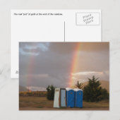 Real Pot of Gold Briefkaart (Voorkant / Achterkant)