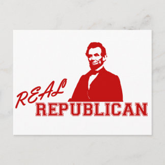 Real Republican, Lincoln Briefkaart