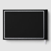 Real Silver Foil Moderne Black & Silver Mariage (Verso)