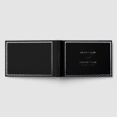 Real Silver Foil Moderne Black & Silver Mariage (Complet)
