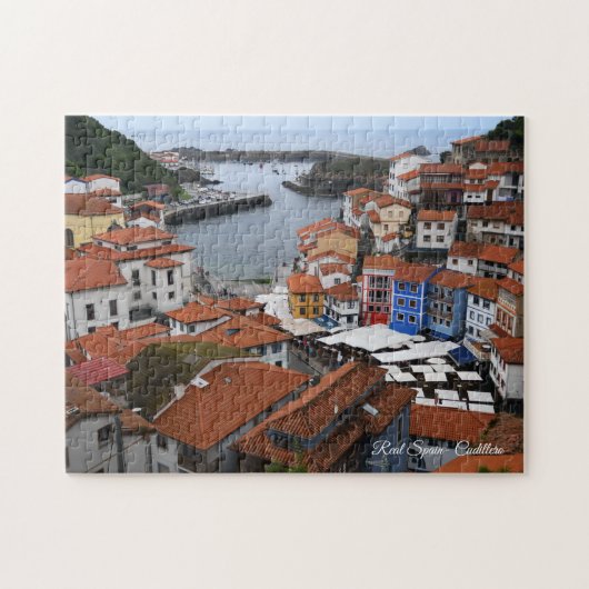 Real Spanje- Cudillero Legpuzzel (Horizontaal)
