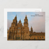 Real Spanje- Santiago de Compostela Briefkaart (Voorkant / Achterkant)
