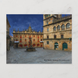 Real Spanje- Santiago de Compostela Briefkaart