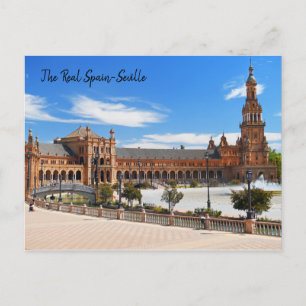 Real Spanje - Sevilla Briefkaart