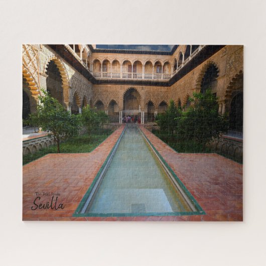 Real Spanje — Sevilla Legpuzzel (Horizontaal)