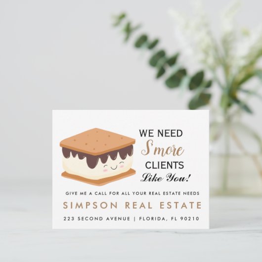 Real state Open House meer Pop per Briefkaart (Staand voorkant)