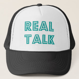 Real Talk Snapback Trucker Pet