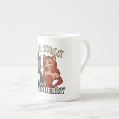 Real Talk with Tom and Sherry Cartoon Coffee Mug 2 (Devant droit)
