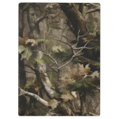Real Tree Camouflage Klembord (Achterkant)