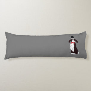 Real Tuxedo Bunny Lichaamskussen