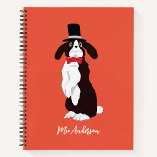 Real Tuxedo Bunny Notitieboek