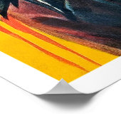 Real Wild West Show, 1910.  Adverteren Poster (Hoek)