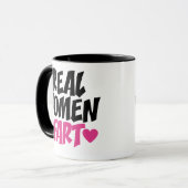 Real Women Fart Mok (Voorkant links)