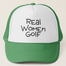 Real Women Golf Trucker Pet