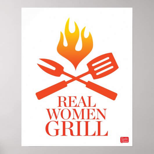 Real Women Grill Poster (Voorkant)