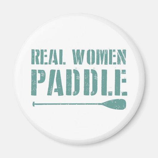 Real Women Paddle Magneet (Voorkant)