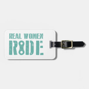 Real Women Ride Bagagelabel